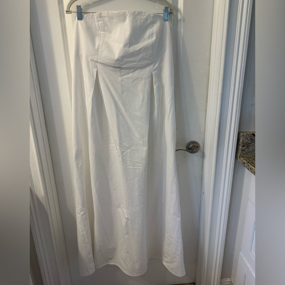 Target’s Future Collective White Maxi Strapless Dress - Classic A-Line, NWT